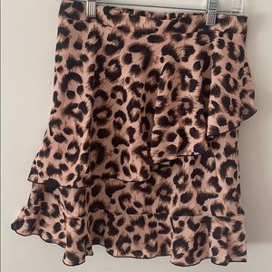 Pretty little thing ruffle skirt